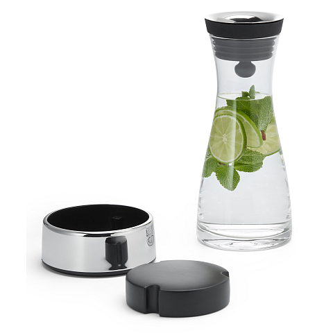 Philippi Cool Karaffe Edelstahl, Transparent