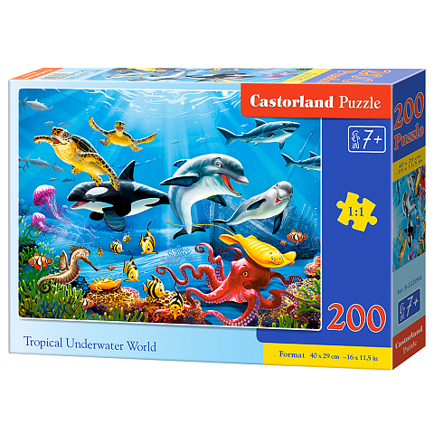 Castorland B-222094 Puzzle Puzzlespiel 200 Stück(e) Tiere