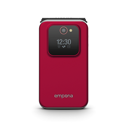 Emporia emporiaJOY-LTE 7,11 cm (2.8") 115 g Rot Seniorentelefon
