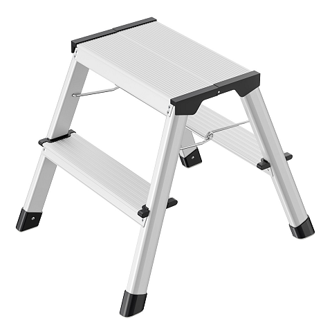 Hailo D60 Tritthocker Aluminium