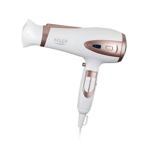 Adler AD 2248 Haartrockner 2400 W Bronze, Weiß