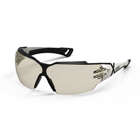 Uvex 9198064 Schutzbrille/Sicherheitsbrille Schwarz, Weiß
