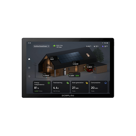 EcoFlow PowerInsight Kabellos Schwarz