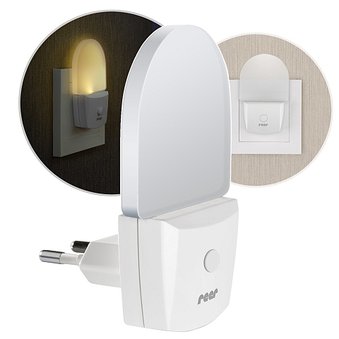 reer Nightguide Baby-Nachtlicht Steckdose Weiß LED 0,5 W
