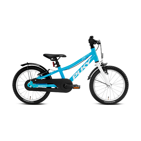 Puky Cyke 16-F Stadtrad Aluminium Blau, Weiß