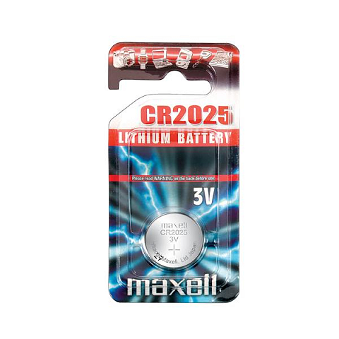 Maxell CR2025 Haushaltsbatterie Einwegbatterie Lithium