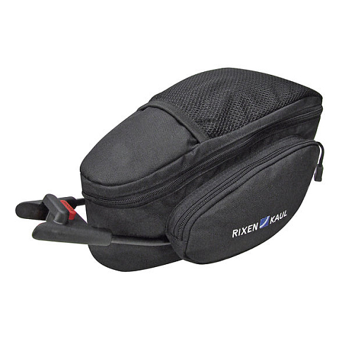 KLICKfix Contour Magnum Hinten Fahrradtasche 6 l Vinyl Schwarz