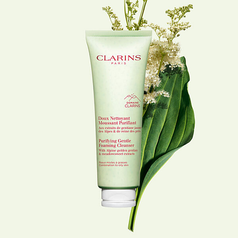 Clarins Purifying Gentle Foaming Face Cleanser Reinigungsschaum Frauen 125 ml