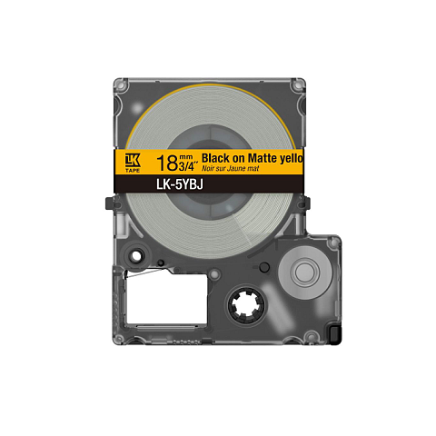 Epson C53S672074 Etiketten erstellendes Band Schwarz auf gelb