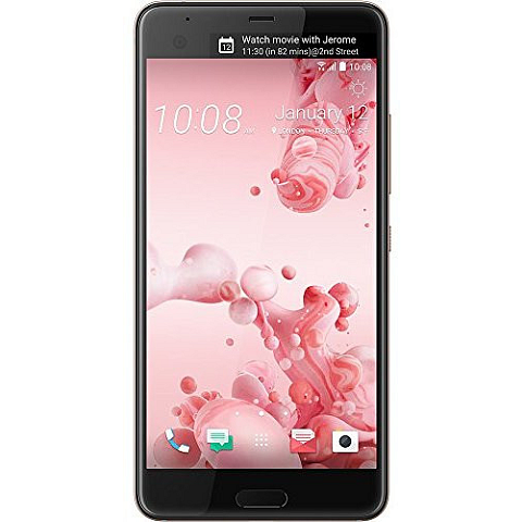 HTC U Ultra 14,5 cm (5.7") Android 7.0 4G USB Typ-C 4 GB 64 GB 3000 mAh Rosa-Goldfarben