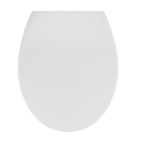 WENKO 21903100 Toilettensitz Harter Toilettensitz Duroplast Weiß