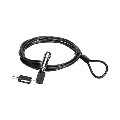 Conceptronic CUSTODIO02BN Laptop-Schloss, Nano-Sicherheitsschlitz, 1.8m