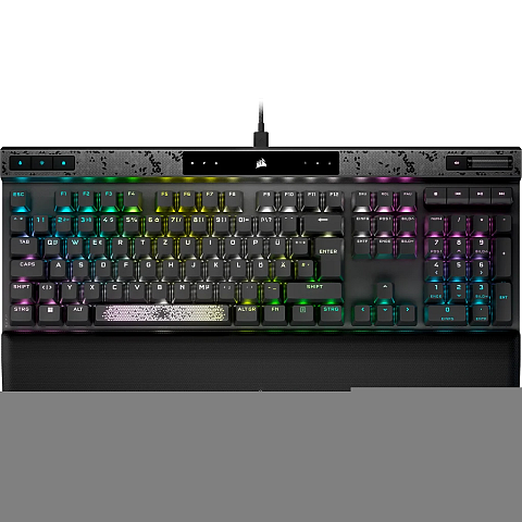 Corsair K70 MAX Tastatur Gaming USB Deutsch Schwarz