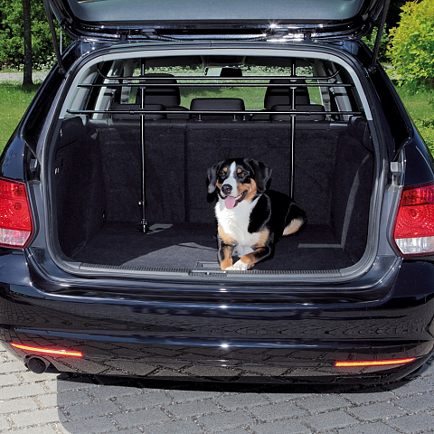 TRIXIE 1316 Autobarriere für Hunde Schlauchförmige Autoabdeckung Hund