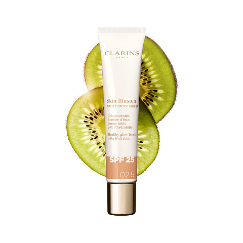 Clarins Skin Illusion Tinted Moisturizer SPF25 40 ml 24 h Gesicht