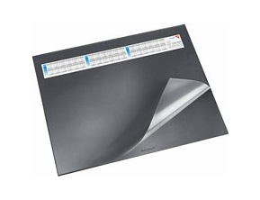 Laufer Durella Schreibtischunterlage Schwarz
