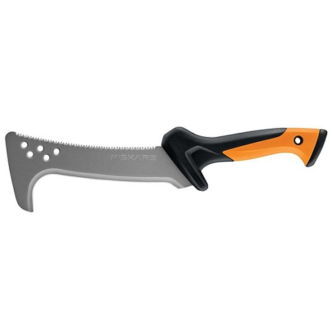 Fiskars 1051233 Handsäge Stichsäge 23 cm Schwarz, Orange, Silber
