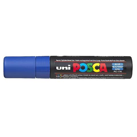 POSCA uni PC-17K Marker 1 Stück(e) Meißel Blau