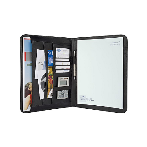 Wedo 58 5401 Personal Organizer Leder, Nylon Schwarz