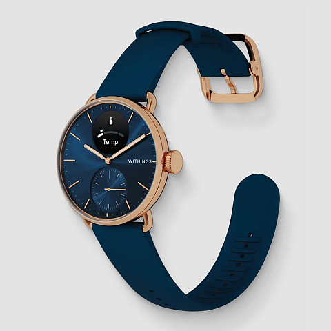Withings ScanWatch 2 1,6 cm (0.63") OLED 38 mm Hybrid Roségold GPS