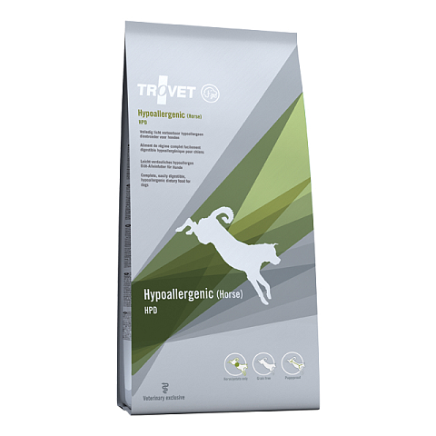 TROVET Hypoallergenic (Horse) | HPD 10 kg Welpe Leber, Kartoffel, Geflügel