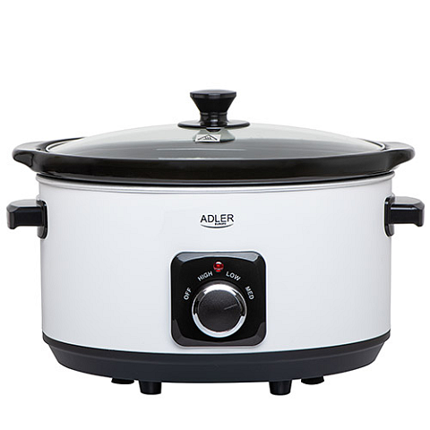 Adler AD 6413W Schongarer 5,8 l 290 W Weiß, Schwarz