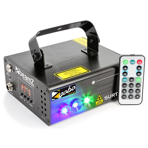 BeamZ Surtur II Disco Laserprojektor Schwarz