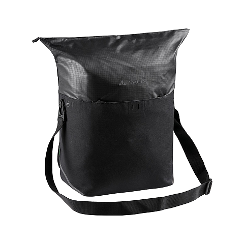 VAUDE CityShop Hinten Fahrradtasche 24 l Stoff, Polyamid, Polyester, Polyurethan Schwarz