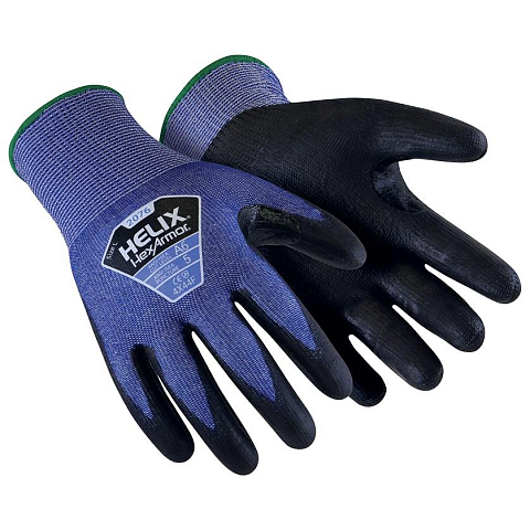 Uvex HexArmor Helix Series 2076 Fingerschutz Schwarz, Blau