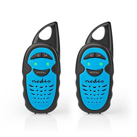 Nedis WLTK0300BU Funksprechgerät 3 Kanäle 446 MHz Schwarz, Blau