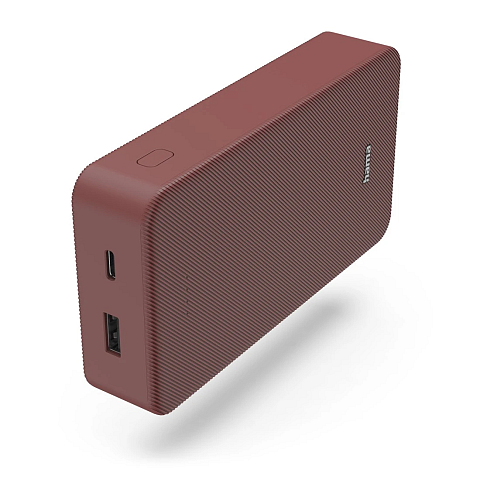 Hama 00201717 Powerbank Lithium Polymer (LiPo) 20000 mAh Rot