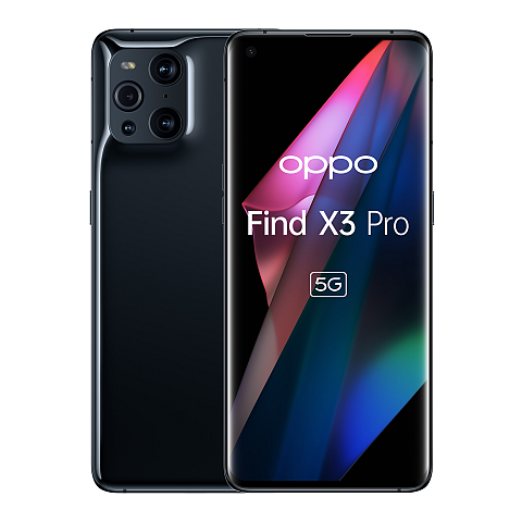 OPPO Find X3 Pro 17 cm (6.7") Dual-SIM Android 11 5G USB Typ-C 12 GB 256 GB 4500 mAh Schwarz