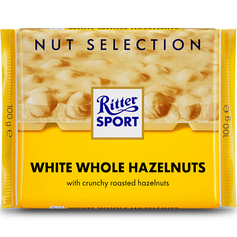 Ritter Sport 4000417701008 Schokoladentafel Weiße Schokolade 100 g