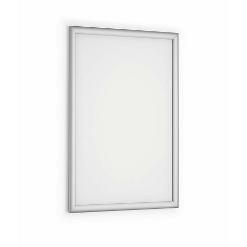 Durable 500823 Wandrahmen 450 x 625 mm Rechteck Silber Aluminium