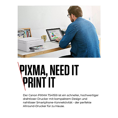Canon PIXMA TS4150i Tintenstrahl A4 1200 x 1200 DPI WLAN