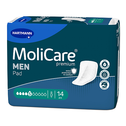 MoliCare Premium MEN Pad Mann Weiß 14 Stück(e)
