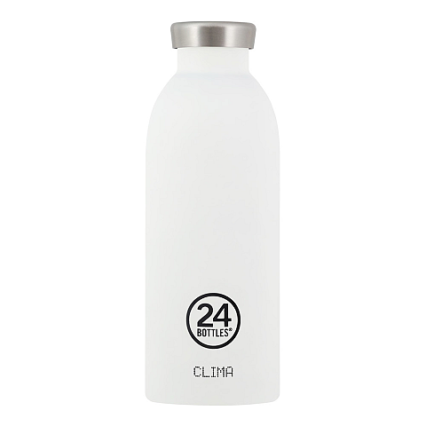 24Bottles Clima Tägliche Nutzung, Fitness, Wandern 500 ml Edelstahl Weiß