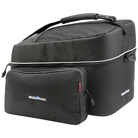 KLICKfix Rackpack Touring Hinten Fahrradtasche 20 l Schwarz