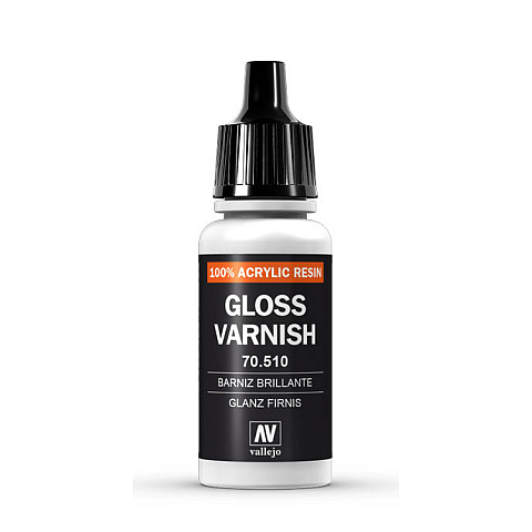 Vallejo 70.510 Kunst- & Bastellack Transparent 17 ml