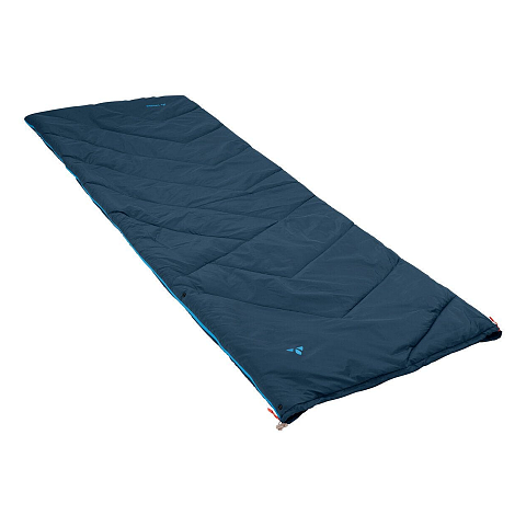 VAUDE Navajo 500 II XL Erwachsener Rechteckiger Schlafsack Polyester, Polyethylenterephthalat Blau