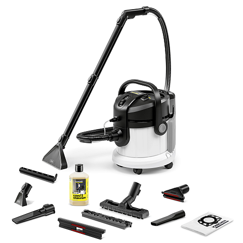 Kärcher SE 4 Plus black/white 1.081-170.0 Trommel-Vakuum Trocken&Nass 10 W Staubbeutel