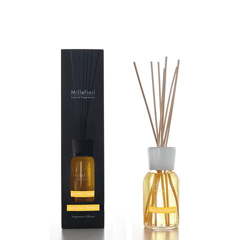 Millefiori Legni e Fiori d'Arancio Aromaessenz 100 ml Orangenblüte, Holz Aroma-Diffuser