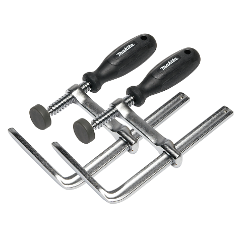 Makita 194385-5 Schraubzwinge Klemmensatz Schwarz, Metallisch