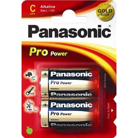 Panasonic 30000582 Haushaltsbatterie Einwegbatterie LR14 Alkali