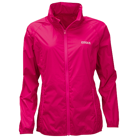 Pro-X elements Damen-Regenjacke LADY PACK ABLE, Größe 44, Cherry-Rot