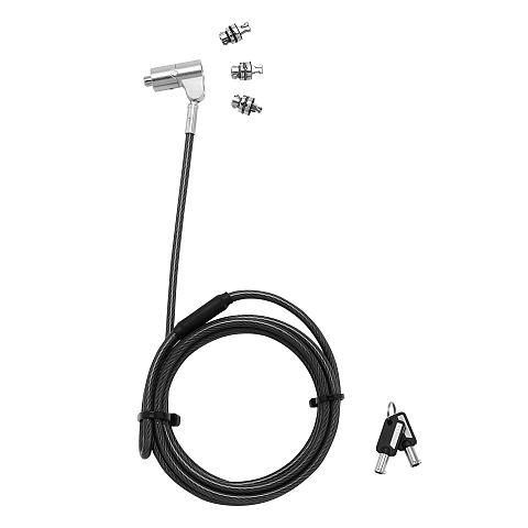 DICOTA D31699 Kabelschloss Schwarz 2 m