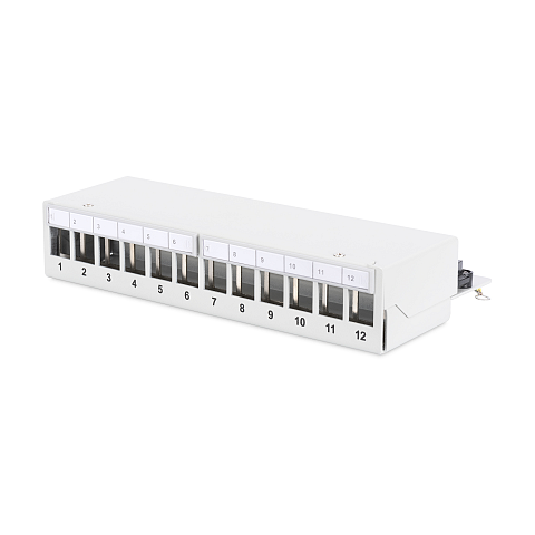 Digitus Modulares Desktop Patch Panel, geschirmt, 12-Port