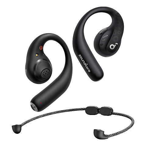 Soundcore AeroFit Pro Kopfhörer Kabellos Ohrbügel Anrufe/Musik/Sport/Alltag Bluetooth Schwarz