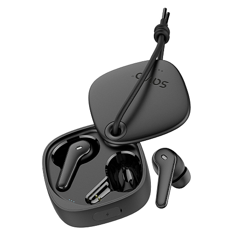 Savio TWS-11 Kopfhörer & Headset True Wireless Stereo (TWS) im Ohr Anrufe/Musik USB Typ-C Bluetooth Schwarz