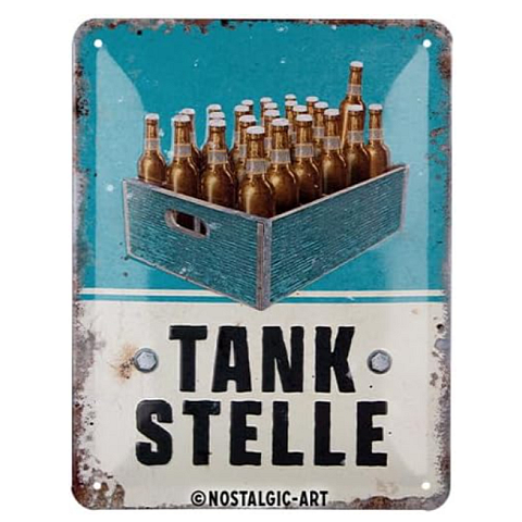 Nostalgic Art 45104979 Dekoratives Schild & Tafel für drinnen Metall Mehrfarbig